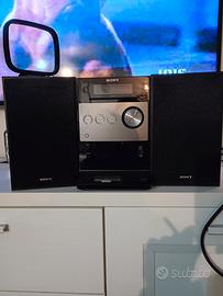 Mini wifi CD ,USB e supporto per ipad vintage 