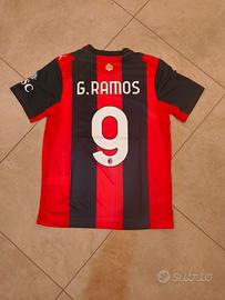  Maglia Calcio Milan Goncalo Ramos 9 Taglia M