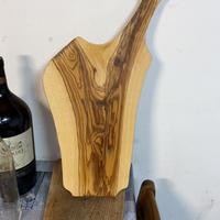 Taglieri ulivo, tavolino legno noce