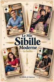 Carte Le Mie Sibille Moderne mazzo da 56 più Manua
