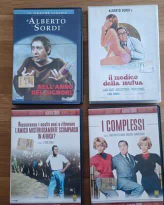 Lotto di 4 film in DVD Alberto Sordi