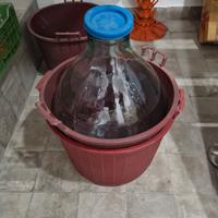 Damigiana 54 l a bocca larga