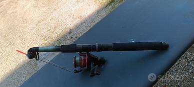 Canna da pesca con mulinello