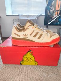 Adidas forum Low 43 1/3 the Grinch marroni 