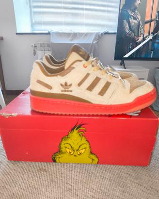 Adidas forum Low 43 1/3 the Grinch marroni 