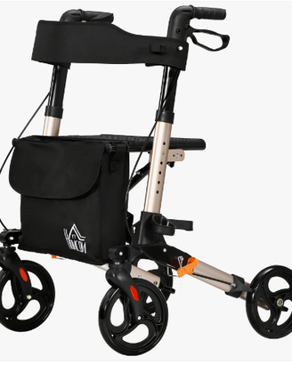Carrello deambulatore per anziani