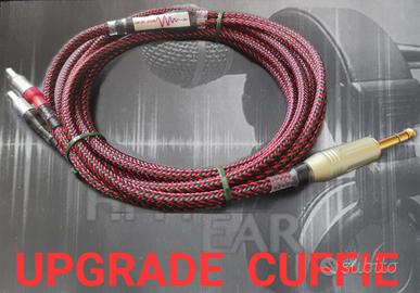 CAVO CUFFIE SENNHEISER HIFIMAN AKG GRADO HiEnd 8N