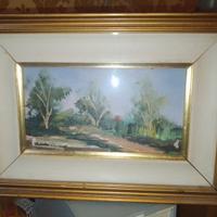 Quadro con paesaggio 33X23 cm