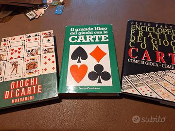 Carte da gioco, manuali anni 70/90