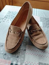 Mocassini in camoscio donna Tod's N° 39.5