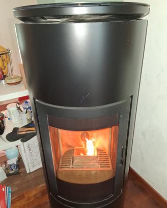 stufa a pellet ventilata e canalizzazione 