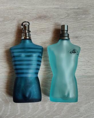2 Boccette vuote profumo Jean Paul Gautier