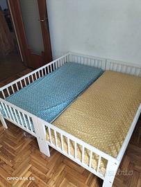 Coppia Letti singoli per Bambini 