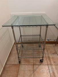 Tavolo o Suppurto Cristallo