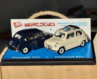 Brumm Modellini Auto FIAT 600 da collezionismo