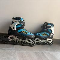 Pattini in linea Oxelo Fit 5  junior 32-35