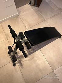 Panca per addominali pieghevole