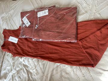 Abiti 100% cotone OVS confezione+etichetta 4 pezzi