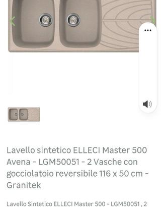 Lavello + miscelatore