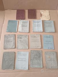libretti circolazione epoca