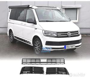 GRIGLIE VOLKSWAGEN VW T6 MULTIVAN 15-19 NERO LUCID
