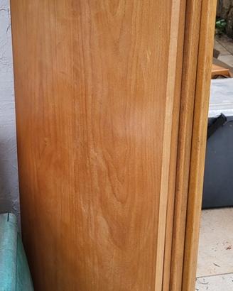 MENSOLE RIPIANI IN LEGNO massello 4 Pz. CON SCANSI