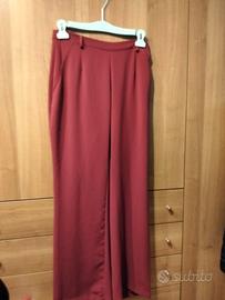 Pantaloni donna Gian Vargian bordeaux – taglia L