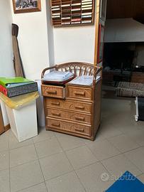 Cassettiera in legno