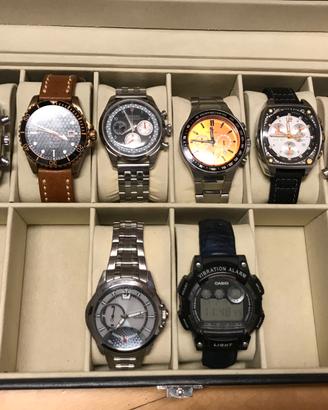 Collezione vari orologi ereditati