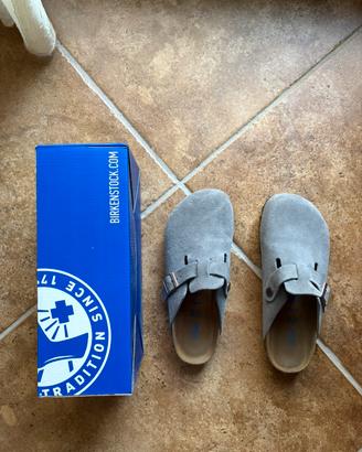 Birkenstock Boston BS Dark Gray – Taglia 40