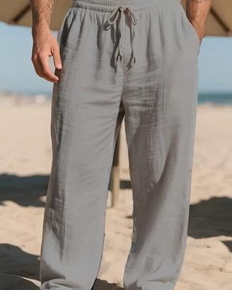 pantaloni il lino da uomo XL