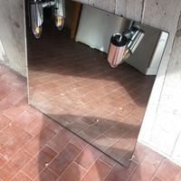 Specchio da bagno con 2 lampade integrate