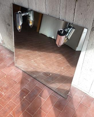 Specchio da bagno con 2 lampade integrate