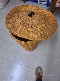 Portabiancheria iin vimini 