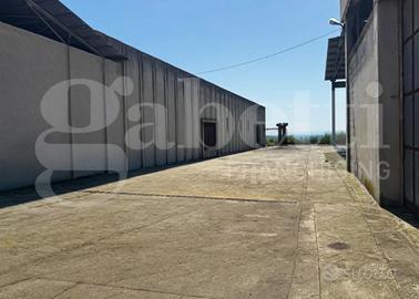 Vasta area con capannoni