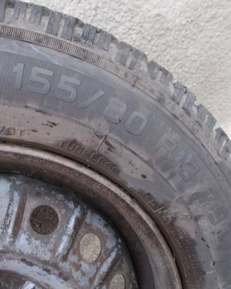 2 cerchi  13 "panda prima serie e fiat uno
