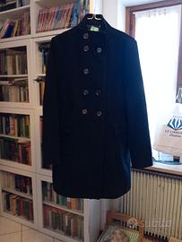 Cappotto nero foderato