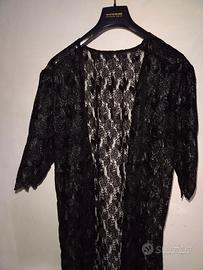 spolverino NERO di pizzo 