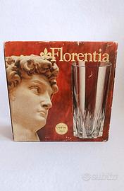 Bicchieri in cristallo Florentia originali