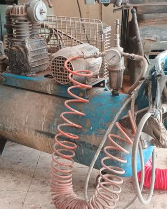 compressore professionale a cinghia 100 lt