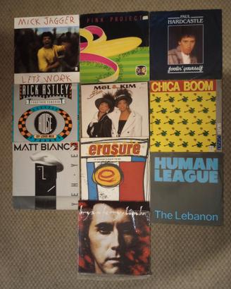 Lotto 4 stock vinili mix