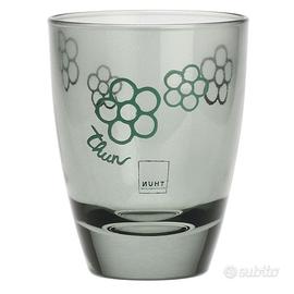 THUN Set 8 Bicchieri Acqua Vetro Linea AbbracciAMI