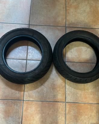 Coppia gomme metzler roadtec per scooter 50