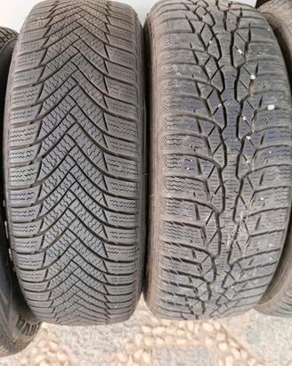 4 gomme da neve - M+S complete di cerchione