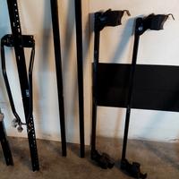 portabici da tetto auto + barre da tetto