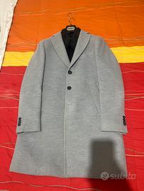 Cappotto grigio in panno Desirée