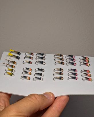 Kit 36 Ninfe in Tungsteno - Pesca a Mosca