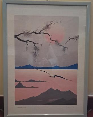 Litografia acquerello L.Jacowitz