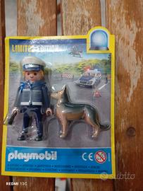 poliziotto con cane della polizia Playmobil 