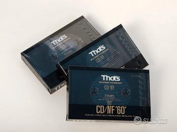 THAT'S CD IVF 60 - 3 Musicassette Vintage